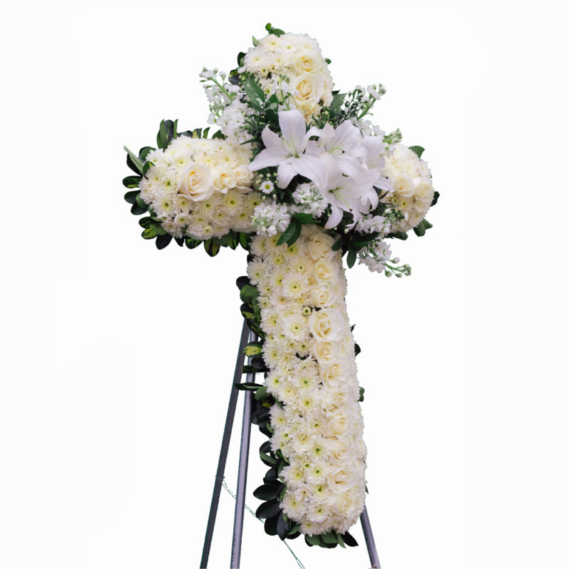 Cruz con rosas - Imagen 2
