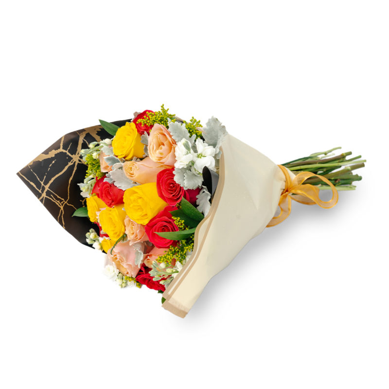 Bouquet con Flores Variadas - Imagen 2
