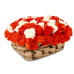 Corazón con Flores